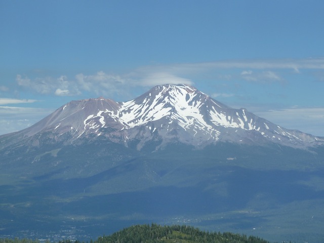 Mediteren, Mount Shasta